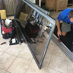 sliding glass door frame repair The Crossings